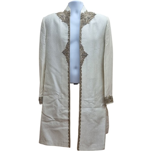 Sherwani ivory gold - ivory,