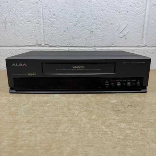 Vhs player alba vcr7360t vcr - vhs,