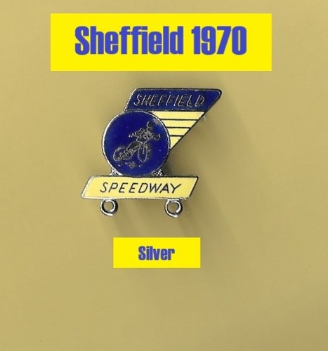 Sheffield 1970 speedway - 1970, badge
