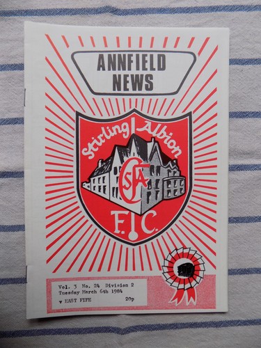 Stirling albion east fife - v,