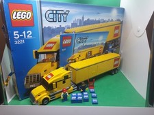 Lego City Truck 3221 Complete Set with Box manual mini figs Retired VGC