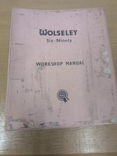 Wolseley Six-Ninety workshop