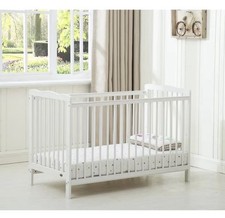 Baby Cot Crib with Mattress &