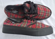 Vans Ladies Tartan Creeps UK