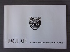 JAGUAR XJ SERIES 2 Range orig 1973 UK Mkt Sales Brochure - XJ6 XJ12 XJ6C XJ12C