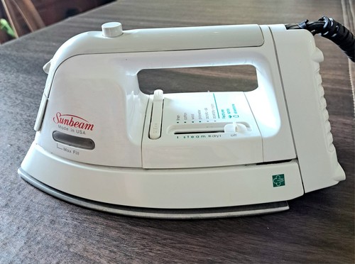Steam iron sunbeam made - iron, in