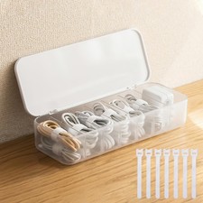 Cable Organizer Box w/ Lid 7