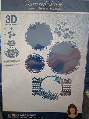 Tattered lace antique - lace,