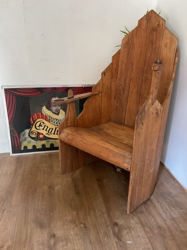 Vintage folk art pine - vintage,