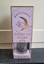 North Muse Intuition Healing Clarity Reed Diffuser With Crystals.