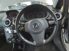 STEERING WHEEL VAUXHALL CORSA MK3 FL (D) (4400) 2006 TO 2014 EXCITE AC