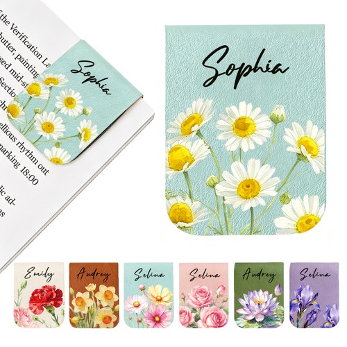 Personalised magnetic bookmark - personalised,