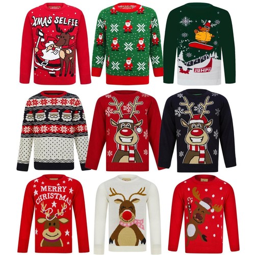 Kids christmas jumper novelty - kids,