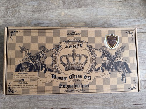 Magnetic staunton wooden chess - wooden,