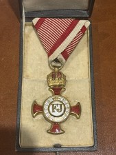 Boxed Austrian Imperial Order Franz Joseph Ritterkreuz Knight’s Cross 1849 Award