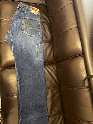 Evisu men blue - men's, jeans