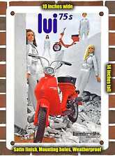 Metal Sign - 1968 Lambretta
