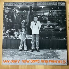 Ian Dury, New Boots & Panties, 1977 1st press LP, 10 track, SEEZ4,Ex/Ex