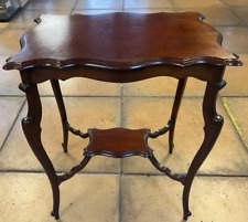 Antique Edwardian Mahogany Lamp/ Side Table By Palmers House Furnishers