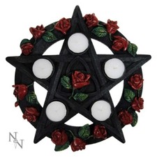 GOTHIC PAGAN LARGE PENTAGRAM &