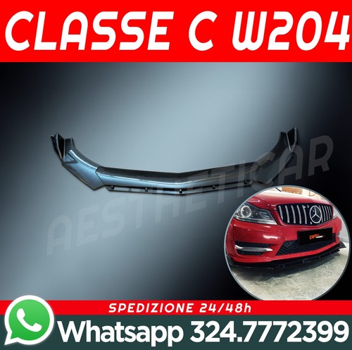 Mercedes class w204 splitter - c-class,
