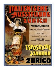 Vintage Italian exhibition