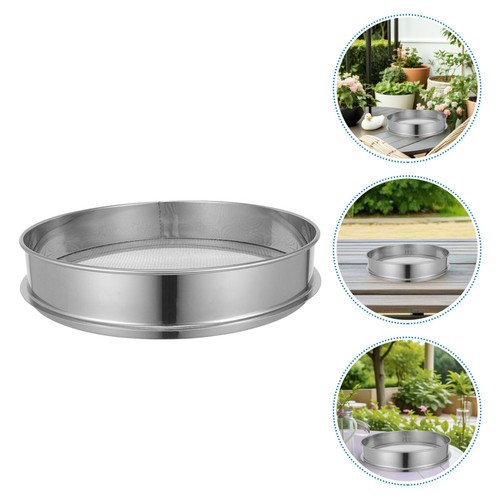 Garden soil screen - garden, stainless
