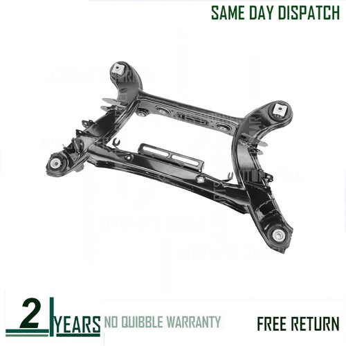 New rear axle subframe - axle,