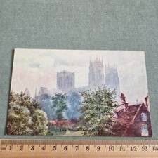 Vintage Postcard York Minster