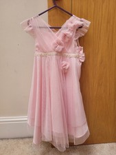 Girls Light Pink Dress Tiger Lily Age 4 Years - Party / Occasion / Christening