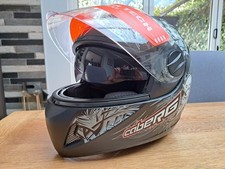 Caberg V2 407 'Hellracer II' Crash Helmet / Small 55-56 / Very Good Condition