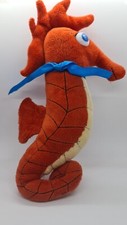 Sealife Aquarium Souvenir Red Seahorse Soft Plush Toy