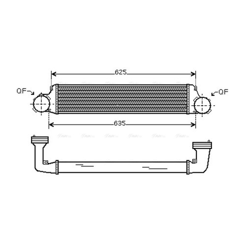 Intercooler for bmw - intercooler, 3