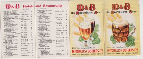 Mitchells butlers pub index - &,