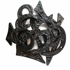 Black Cast Iron Door Numbers