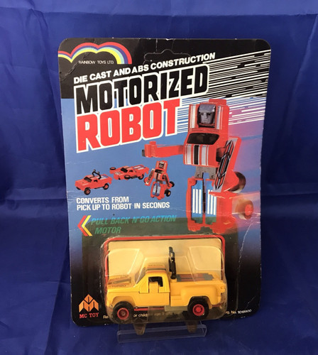 Vintage toy motorized robot - vintage,