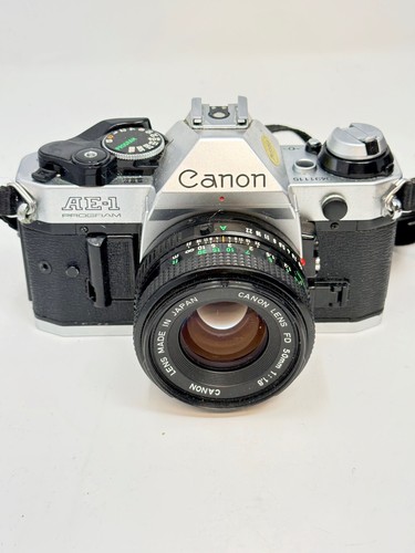 Canon program 35mm slr - ae-1,