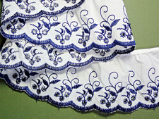 Premium Gathered Broderie Lace