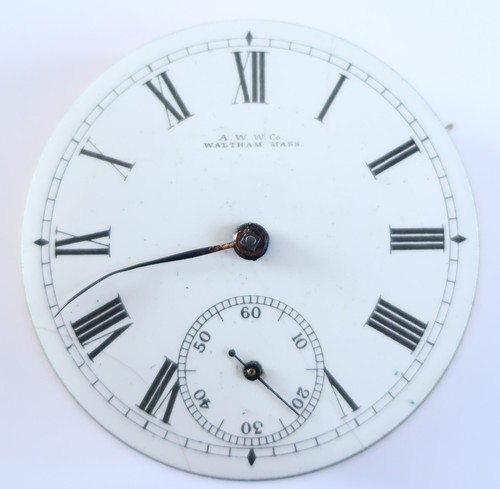 Antique pocket watch movement