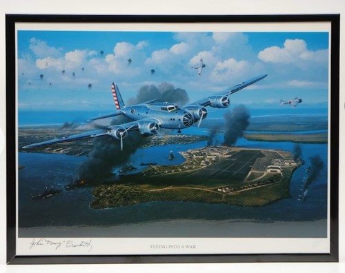 Flying fortress aviation - b-17,