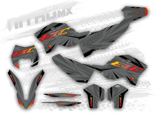 Graphics kit fits ktm - graphics,