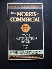 1931 Morris Commercial 10/15 CWT One Ton Truck Lorry Handbook Instruction Manual
