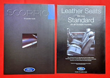1997 FORD SCORPIO Sales Brochures - Ghia X Ultima Cosworth 2.0i 2.3i 2.5TD 2.9i