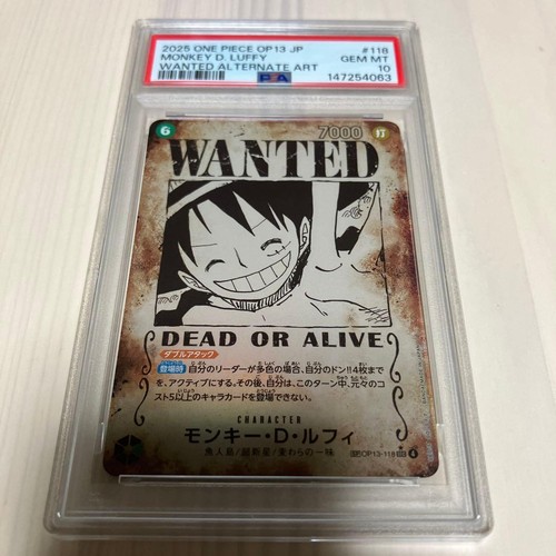Psa10 pokemon monkey luffy - psa10,