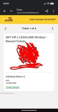 4 x Legoland Windsor Tickets |