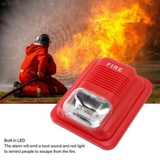 Sound light fire alarm - fire,