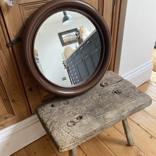 Vintage round plastic - vintage,