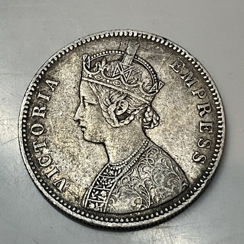 1882 one rupee silver - one, coin