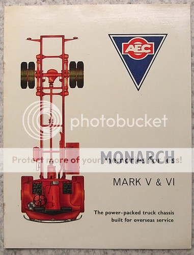 Aec monarch vi trucks - monarch, mk