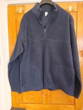NAVY FLEECE MENS JUMPER